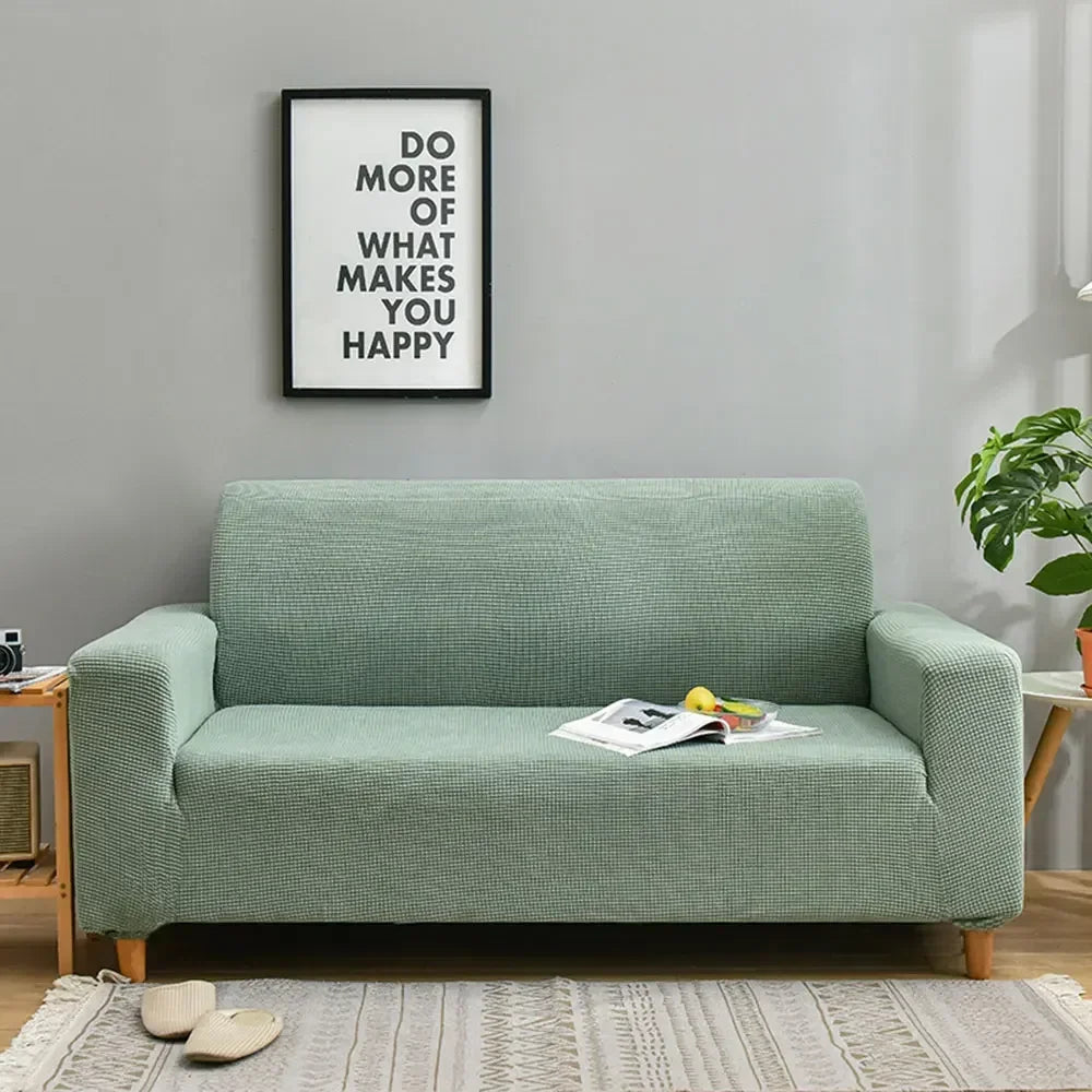 غطاء أريكة DecorBites™ ثلاثي الأبعاد مبطن وسميك من البوليستر المرن والسباندكس