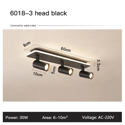 DecorBites™ LED Ceiling Lamp Spotlights for Living Room Bedroom Dining Indoor Lighting