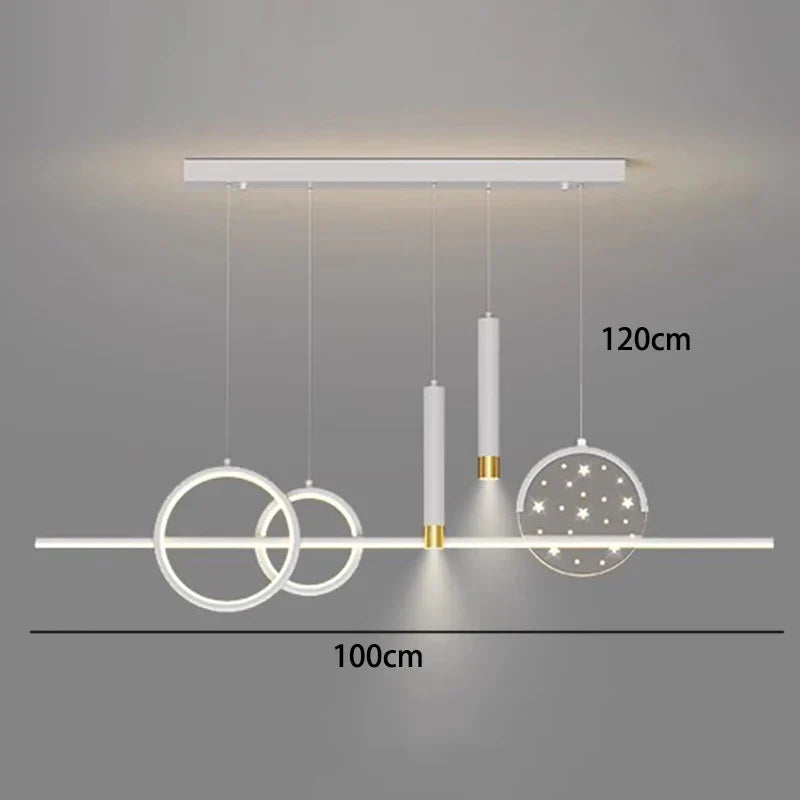 Lámparas colgantes LED DecorBites™ para salas de estar y comedores modernos