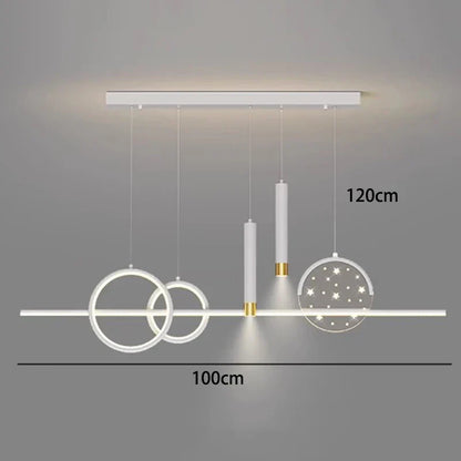 Lámparas colgantes LED DecorBites™ para salas de estar y comedores modernos