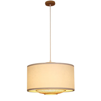 DecorBites™ Japanese Bamboo Chandelier Pendant Light for Living Dining Bedroom - Quiet Style Icon