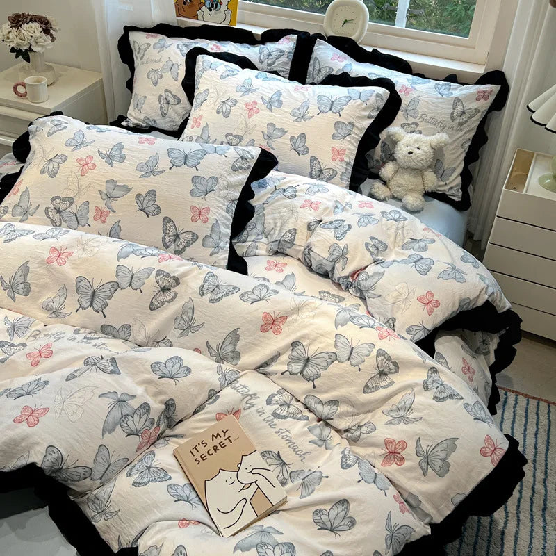 Lace Hepburn Bedding Set