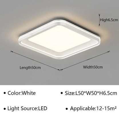 Lámpara de techo geométrica LED DecorBites™ para sala de estar, comedor, estudio, dormitorio, pasillo o balcón.