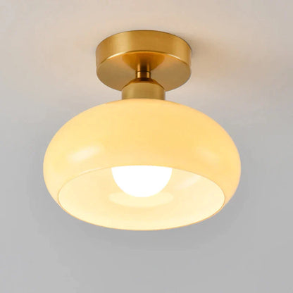 DecorBites™ Gold LED Ceiling Light for Home Hotel Bedroom Living Room - Modern Lighting Fixture