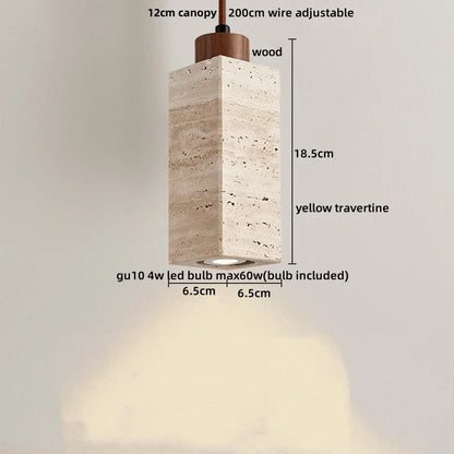 DecorBites™ Cave Stone LED Pendant Lamp - Nordic Modern Hanging Light