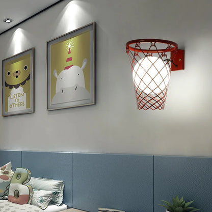 DecorBites™ Basketball Wall Lamp: Nordic Creative, Personalized, Ideal for Various Rooms