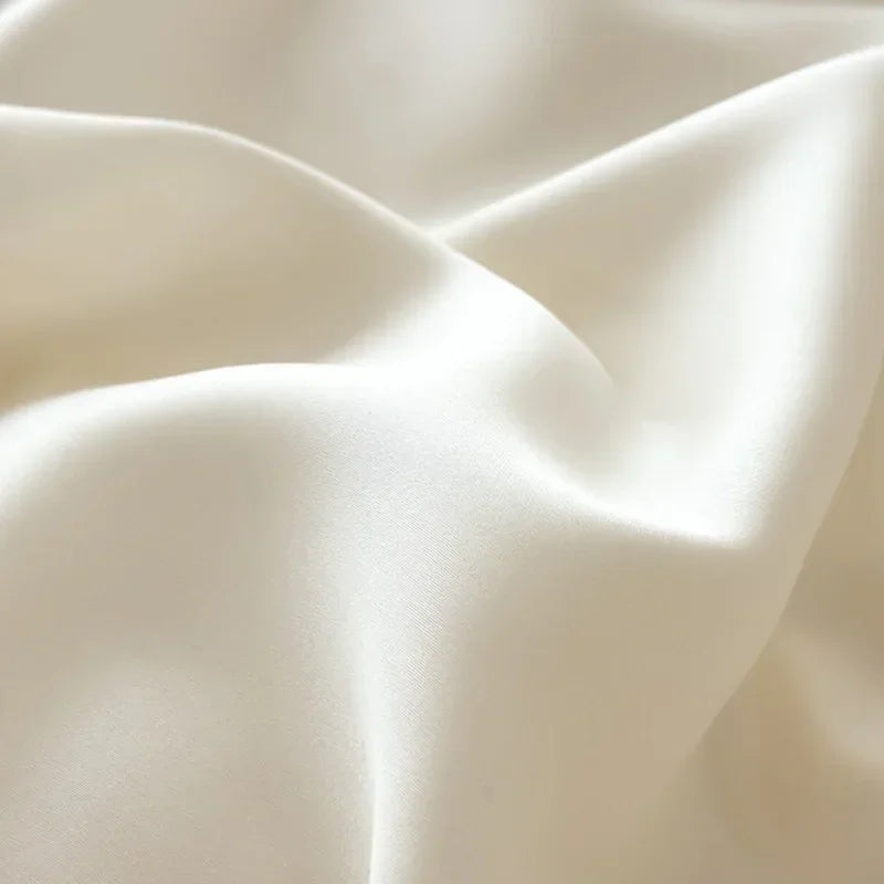 DecorBites™ Cartoon Embroidered Cotton Bedding Set with Ice Silk Cooling Technology