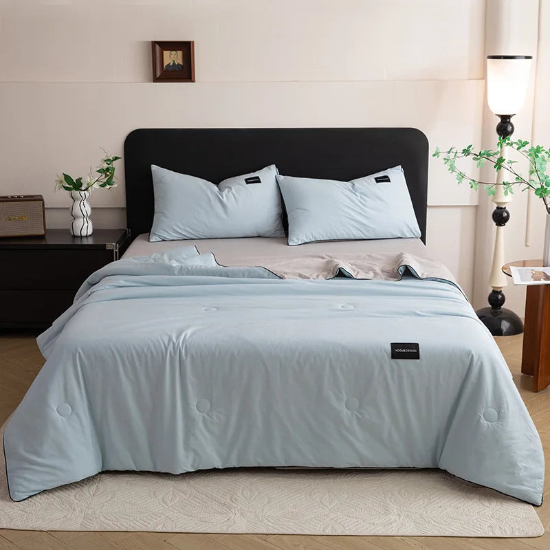 DecorBites™ Ice Cream Cool Feel Light Summer Quilt - Skin-Friendly & Breathable