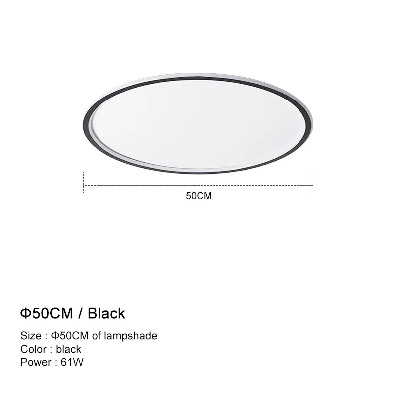 DecorBites™ Dimmable LED Ceiling Light for Modern Nordic Living Room and Bedroom