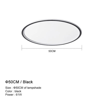 DecorBites™ Dimmable LED Ceiling Light for Modern Nordic Living Room and Bedroom