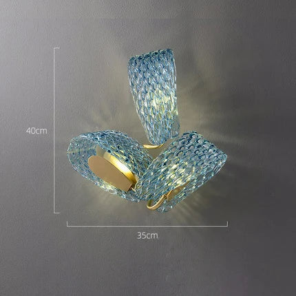 ثريا زجاجية من "ديكور بايتس™" لديكور غرفة الطعام العصرية ٢٠٢٤