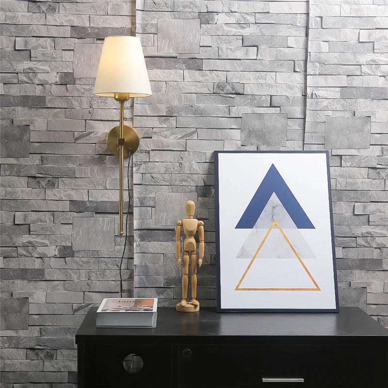 Aplique de pared LED DecorBites™ Gold Touch para decoración del hogar y restaurantes