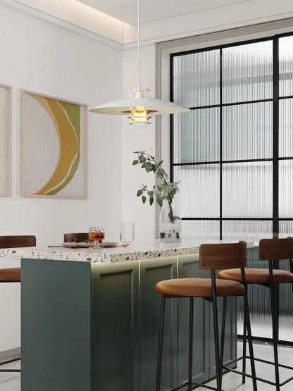 ديكوربايتس™ مصابيح معلقة من الألومنيوم بتصميم نورديك لجزيرة المطبخ