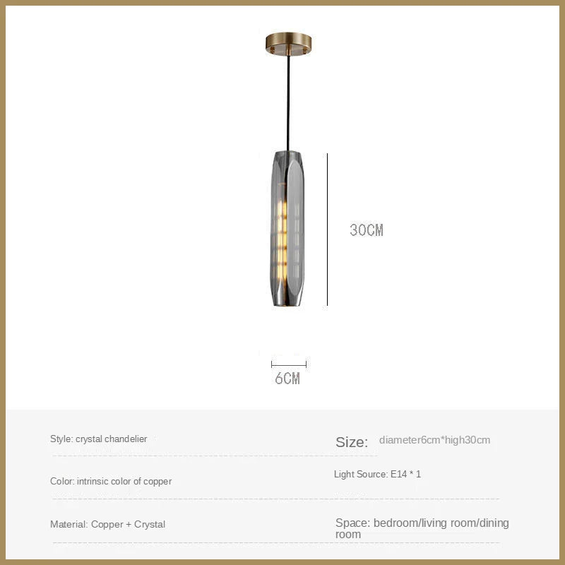 Lámparas colgantes LED de cristal DecorBites™ para iluminación decorativa del hogar