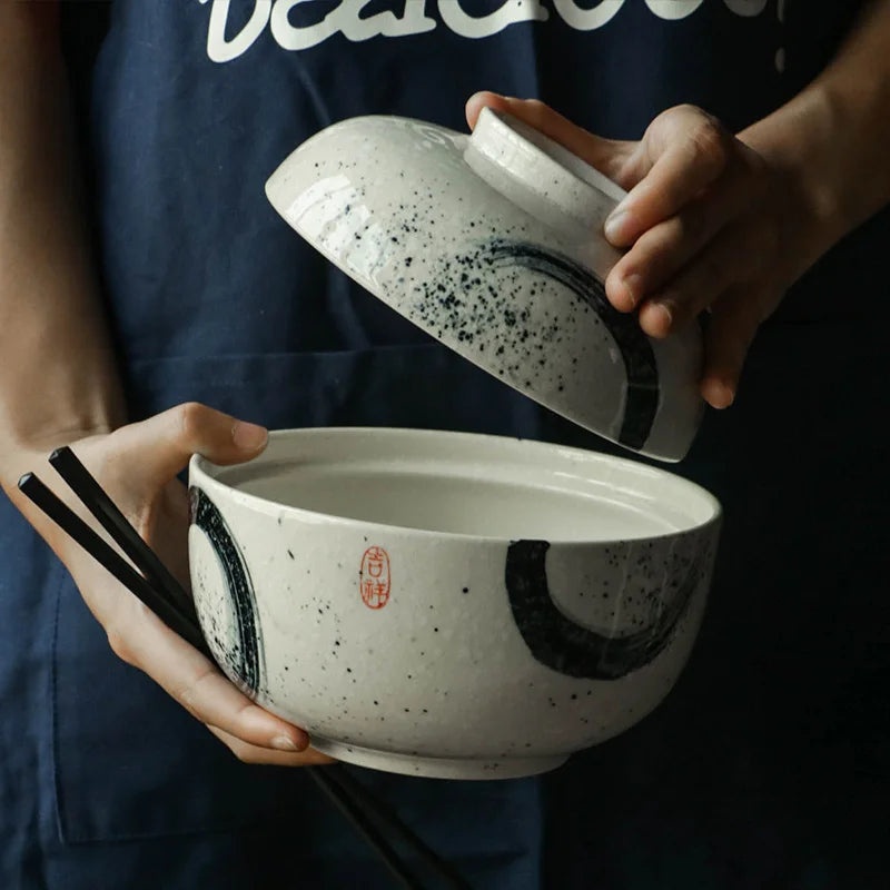 Ceramic Ramen Bowl Set