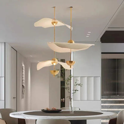 DecorBites™ Lotus Leaf LED Pendant Lamp for Luxury Living Room Decor