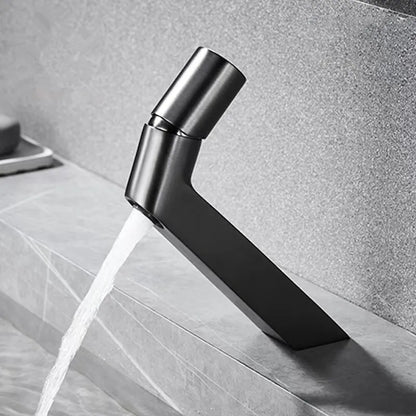 DecorBites™ Basin Faucet Brushed Gold Cold & Hot One Hole Sink Tap Bathroom Creative Design