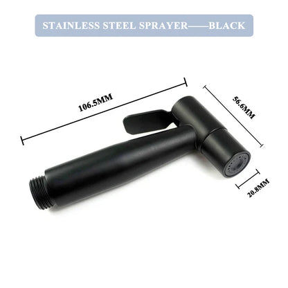 DecorBites™ Gold Bidet Faucet Handheld Sprayer Single Cold Water Tap Hygienic Toilet Shower