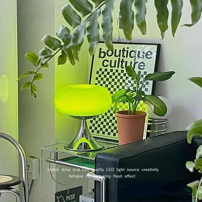 DecorBites™ Glass Desk Lamp Home Office Modern Table Light