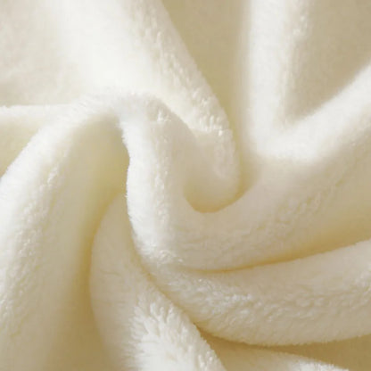 DecorBites™ Baby Velvet Embroidered Blanket: Double-Sided Warm Travel Bedroom Sofa Cover