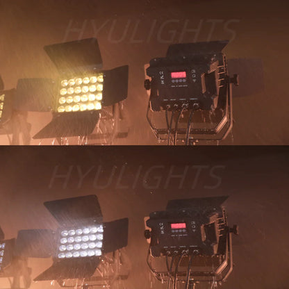 DecorBites™ LED Wall Wash Flood Light with Barn Doors for Disco Decoration in Cold & Warm White