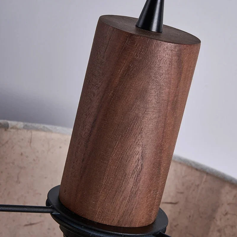 Lámpara de araña DecorBites™ Cream Wabi-sabi, estilo retro japonés, para decoración de dormitorios.