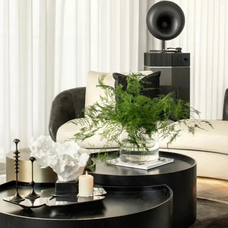 ديكور بايتس™ - منحوتة من الراتنج على شكل شجرة مرجانية - ديكور منزلي - تماثيل وحرف يدوية