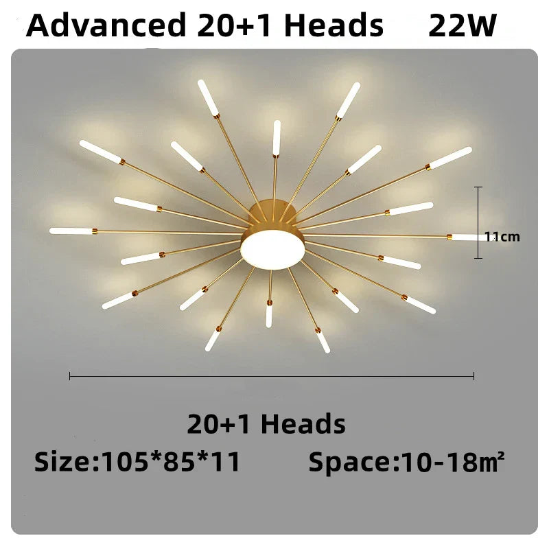 Nordic Firework Pendant Light