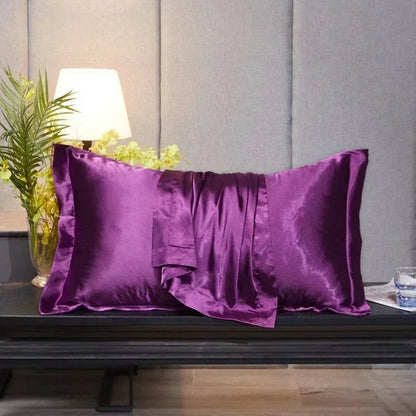 Decobites Silk Pillowcase: Luxurious Silky Soft Skin-Friendly Pillow Cover for Beauty Sleep