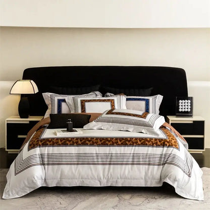 DecorBites™ 1000TC Egyptian Cotton Luxury Bedding Set - 4Pcs