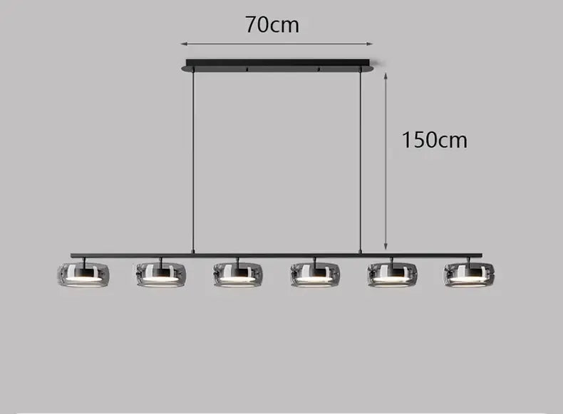DecorBites™ Nordic Pendant Light for Dining and Living Rooms