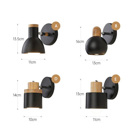 DecorBites™ Angel مصباح حائط LED قابل للتعديل لغرفة النوم وغرفة المعيشة