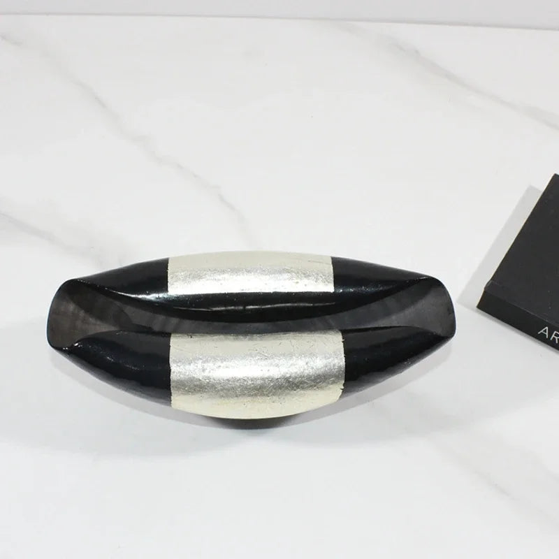 DecorBites™ Elliptic Resin Flower Pot Vase Home Decor Floral Arrangement Accessories