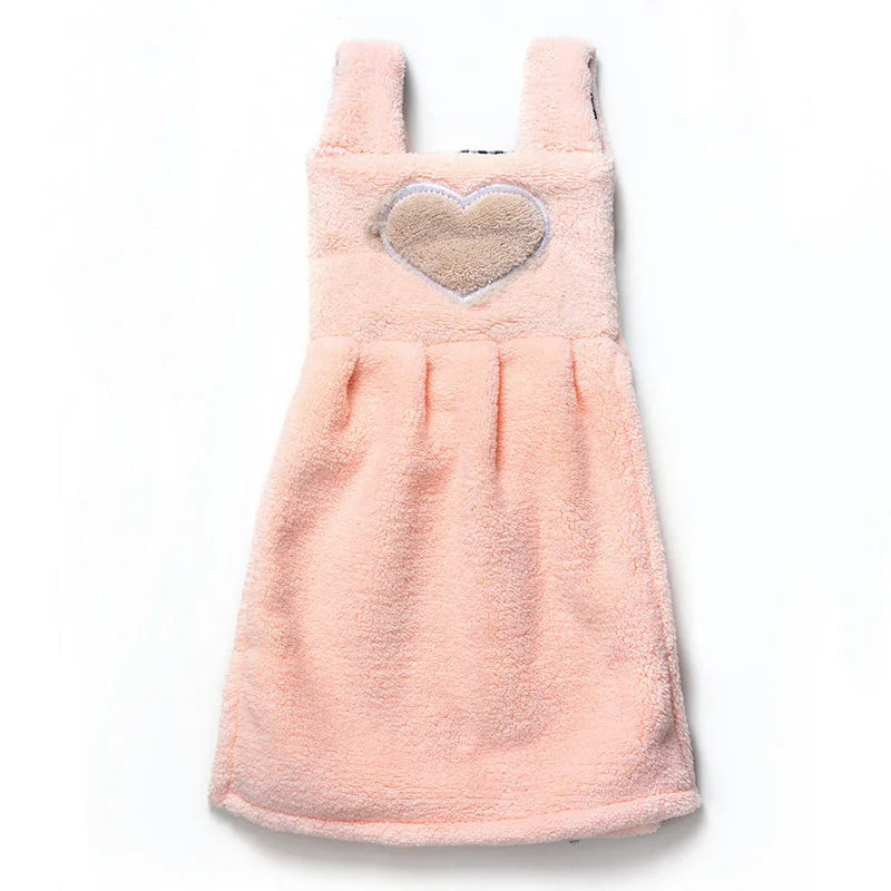 DecorBites™ Cute Cartoon Hand Towel - Soft, Absorbent Cleaning Cloth for Kitchen and Bathroom