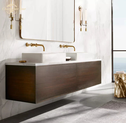 DecorBites™ Glass Double Sconce LED Wall Light Retro Fixture Lighting