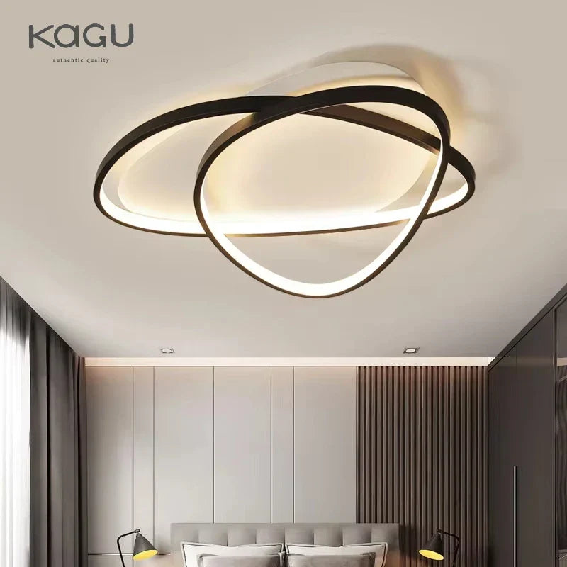 DecorBites™ Round Bedroom Ceiling Lights: Modern Nordic Minimalist Living Room Study Lamp