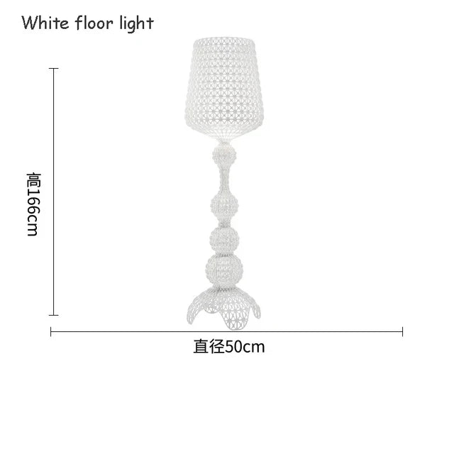 DecorBites™ Acrylic Kabuki Table Lamp LED Floor Light for Living Room Bedroom