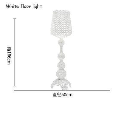 DecorBites™ Acrylic Kabuki Table Lamp LED Floor Light for Living Room Bedroom