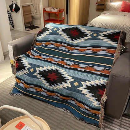 DecorBites™ Bohemian Nordic Leisure Throw Blanket