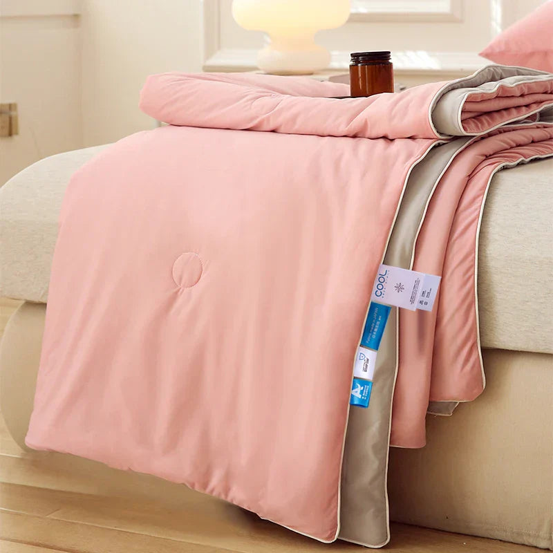 Decobites Summer Cooling Blanket: Lightweight Double Side Cooling Comforter