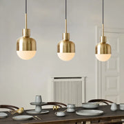 Lámpara colgante de hierro dorado Decorbites™ para decoración de cocina, comedor y restaurante