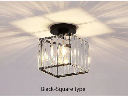 DecorBites™ Crystal LED Ceiling Light Modern Home Decor Fixture for Living Room Kitchen Hallway