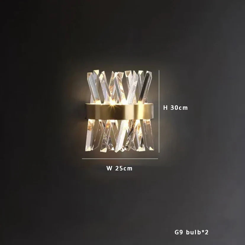 DecorBites™ Glass Crystal Pendant Lights for Kitchen Island Bar - Elegant Luxury LED Lamps