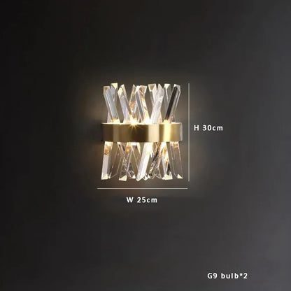 DecorBites™ Glass Crystal Pendant Lights for Kitchen Island Bar - Elegant Luxury LED Lamps