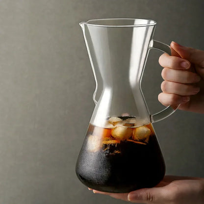 DecorBites™ Barista Kettle Pot Coffee Strainer Pitcher Set for Cafe and Home