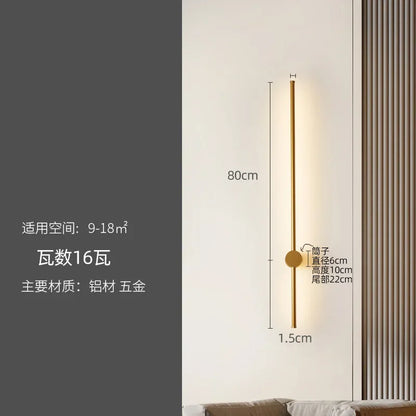 DecorBites™ LED Strip Wall Lamp for Creative Staircase Aisle Background Wall Lighting