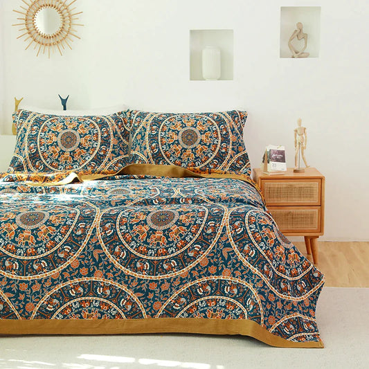 DecorBites™ Cotton Boho Manta Sofa Bed Throw Blanket