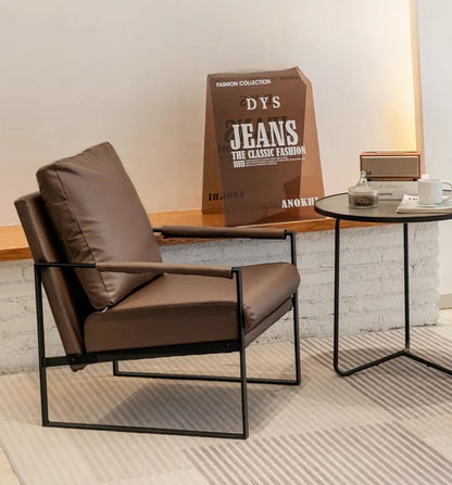 DecorBites™ Lounge Chair for Casual Comfort in Coffee Shop, Hotel Balcony, Reception Area