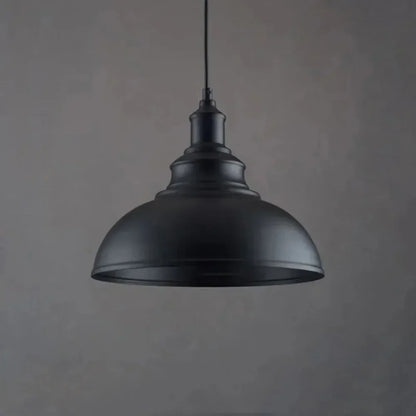 Retro Industrial Color Block Aluminum Pendant Light