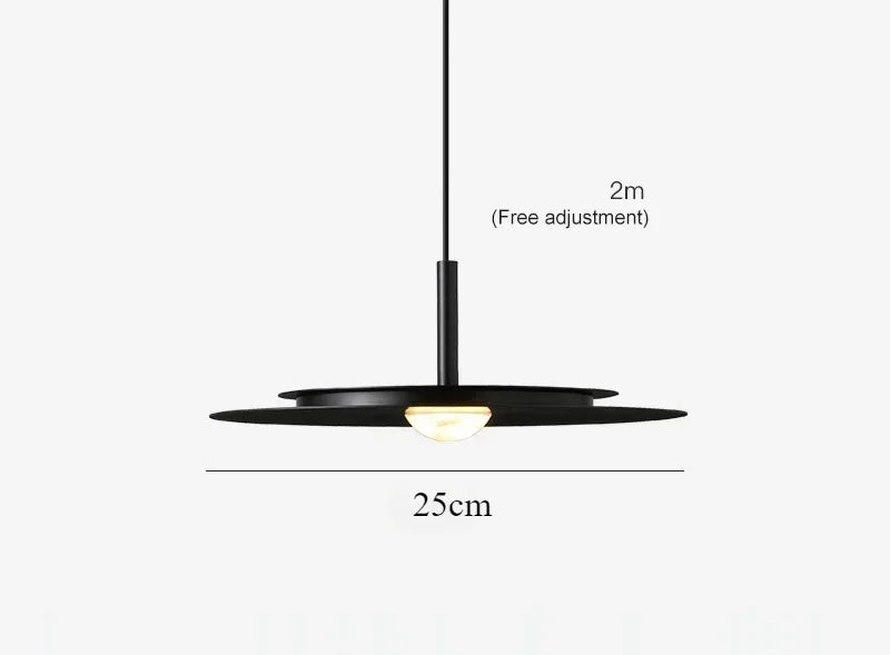 DecorBites™ Flying Saucer LED Chandelier: Nordic Modern Kitchen Bedroom Decorative Lighting Lamp